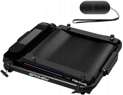 Tapet elektrik për ecje Spokey DASH Plus, palos, me Bluetooth, gri