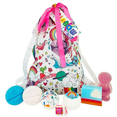 Set bomba vaske Bomb Cosmetics Unicorn Cotton Wash Bag