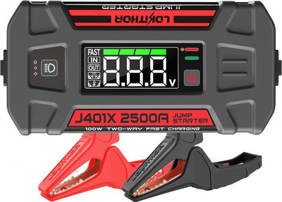 Startues makine powerbank Lokithor J401X, 2500A, 74Wh, i zi