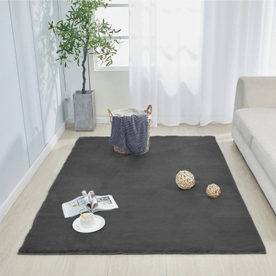 Tapet Strado Carpet Rabbit, 200x260 cm, fibër sintetike, gri e errët