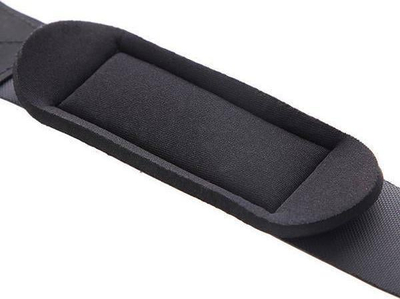 Rripa trajnimi për deadlift HMS F4433, material SBR, set 2 copë, të zinj