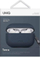 Kopertinë Uniq Terra për Apple AirPods Pro 2, lëkurë natyrale, blu space blue