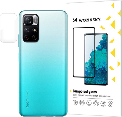 Mbrojtëse xhami kamere Wozinsky Full Camera Glass për Xiaomi Redmi Note 11, 9H, transparente