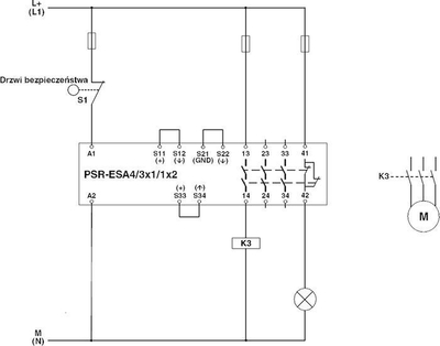 Relé sigurie Phoenix Contact PSR-SCP-24UC/ESA4/3X1/1X2/B, 3NO 1NC, 24V AC/DC, e verdhë