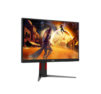 Monitor AOC G4 24G4HA, 23.8", Full HD, i zi e kuqe