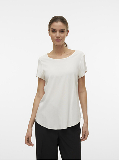 Maicë për femra VERO MODA 5715511986570, e bardhë