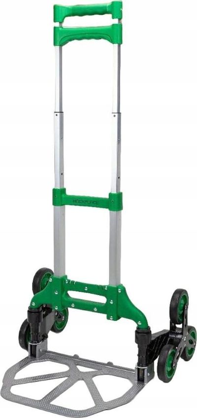 Karrocë platformë palosëse Rockforce RF-GZS80AA-6W, dorezë teleskopike, kapacitet 80 kg, gri
