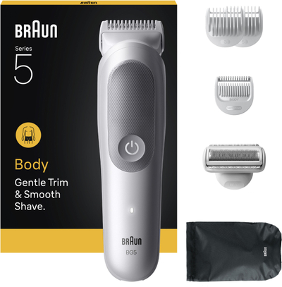 Trimer trupi Braun Series 5 BG5550 për burra, i papërshkueshëm nga uji