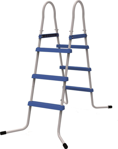 Shkallë pishine JiLong Pool Ladder JILONG, 109 cm, kapacitet 150 kg, gri