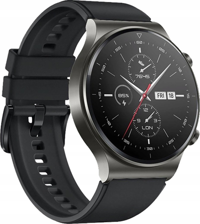 Rrip ore silikoni për Huawei Watch GT 2 3 4 2 Pro 3 Pro 4 Pro GT 2e 46mm, i zi