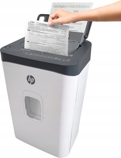 Шредер за документи HP OneShred Auto 200CC P-4 Cross Cut, 200 листови, црн