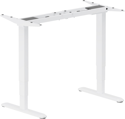 Kornizë tavoline Equip ERGO Electric Sit Stand, lartësi e rregullueshme, dy motorë, e bardhë