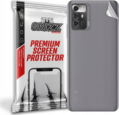 Folje mbrojtëse mbrapa GrizzGlass SatinSkin për ZTE Voyage 30, kundër gërvishtjeve, transparente