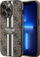 Mbulesë telefoni Guess GUHMP14XP4RPSW për iPhone 14 Pro Max, 4G Printed Stripes MagSafe, kafe