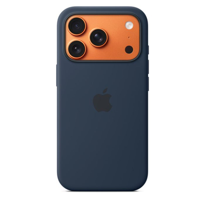 Apple iPhone 17 Pro Silicone Case with MagSafe, Midnight