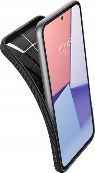 Këllëf telefoni Spigen Liquid Air për Samsung Galaxy S23 FE, TPU, i zi mat