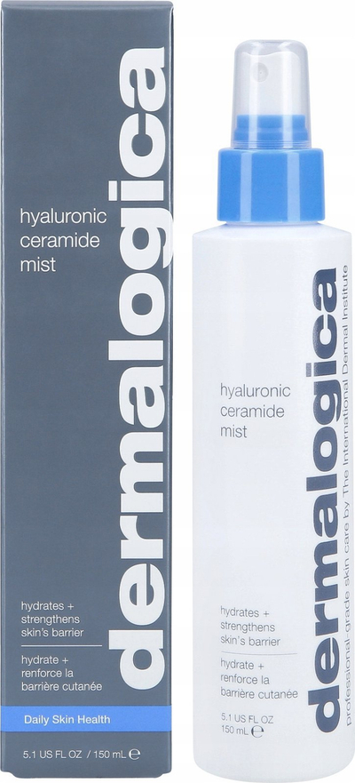 Sprej fytyre Dermalogica Hyaluronic Ceramide Mist, për lagështim, me acid hialuronik dhe ceramide