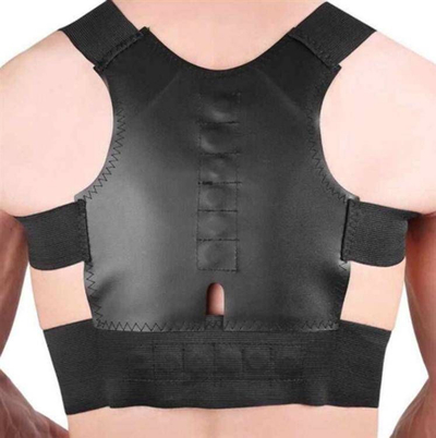 Rrip për drejtim shpine DR Levine Power Magnetic Posture Sport, magnetik, masa M, i zi