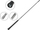 Antena veture universale Car Antenna Whip Mast, 40cm, filetë M6, e zezë