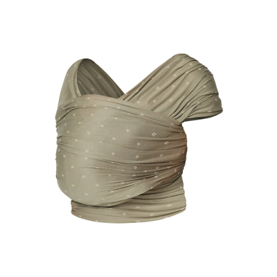 Marama mbajtëse Ergobaby Aura, material elastik, Tencel Lyocell, jeshile