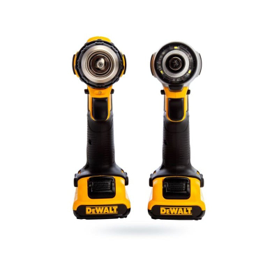 Set shpuese DeWALT Kit Twin,12V, 2.0Ah, e verdhë/zezë