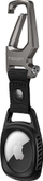 Mbajtëse Spigen Rugged Armor për Apple AirTag, silikon TPU, me karabinë, e zezë mat