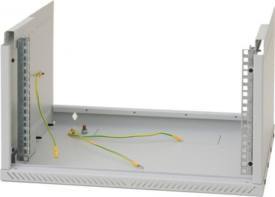 Kabinet mur për rrjet Triton Rxa 19", 6U, 550x400mm, gri e hapur