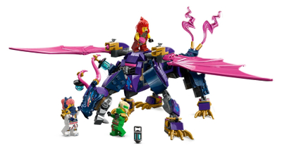 Set ndërtimi LEGO Marea Dragon 71842, dragua aksion, shumëngjyrësh