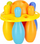 Set bowling Mega Creative Bowling Pins in Net, 6 kunja, me top plastik