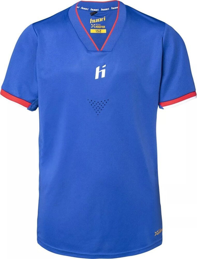 Bluzë sportive fëmijësh Huari Xeno Junior, poliester 100%, e bardhë