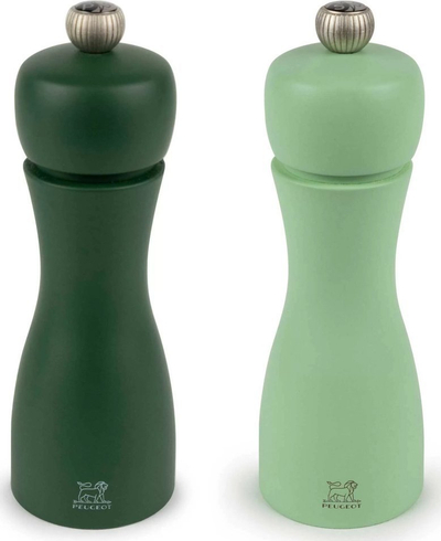 Set mulli kripë e piper Peugeot Tahiti Duo, 15 cm, me sistem U Select, në nuanca jeshile