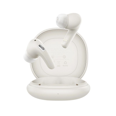 Kufje wireless Acefast W3, in-ear, me ANC TWS, të bardha
