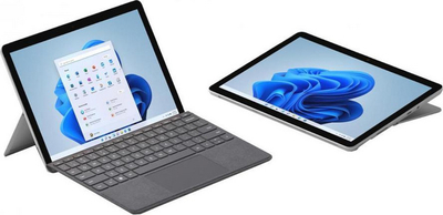 Laptop Microsoft Surface Go 3, 10.5'', Intel Pentium Gold 6500Y, 4GB RAM, Intel UHD Graphics 615, platin