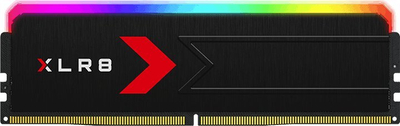 RAM меморија PNY XLR8 Gaming EPIC-X RGB, 16GB DDR5 6000MHz CL36, црна