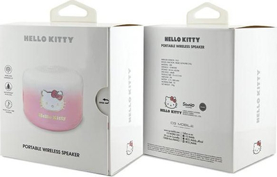 Boks Bluetooth Hello Kitty Mini, wireless, rozë