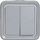 Ndërprerës i shkallëve Legrand Plexo55 (069715), IP55, 10AX, i hirtë