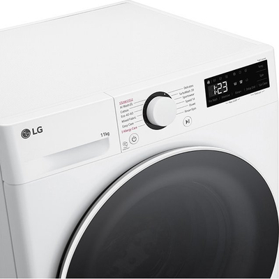 Lavatriçe LG me avull, 11 kg, 1400 rpm, TurboWash 360, e bardhë