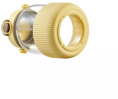 Shishe qelqi BUYDEEM DG710 Pop Up Straw, 1L, Mellow Yellow, e verdhë