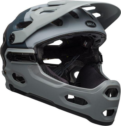 Helmetë çiklizmi Bell Super 3R Mips, M, e hirtë