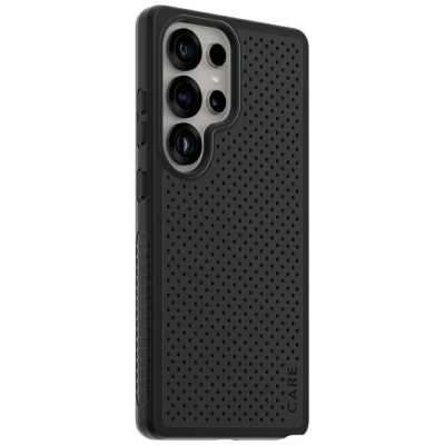 Mbulesë telefoni PanzerGlass Heat Beat Case për Samsung Galaxy S25 Ultra, shpërndarje nxehtësie, rezistente ndaj rënieve, e zezë