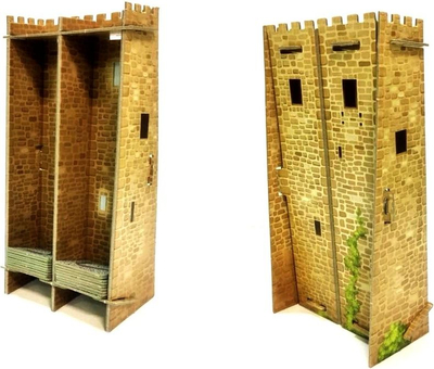 Zgjerim loje tavoline Carcassonne 4 The Tower, edicioni 2, për lojën bazë
