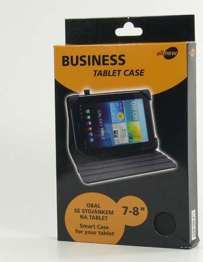 Mbulesë tableti All New Business, 7"-8", poliuretan, e zezë