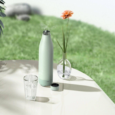 Termus me altoparlant Bluetooth Remax RB-M5, 500ml, 1000mAh, jeshil