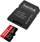 Kartë memorie SanDisk Micro SDHC Extreme Pro 32GB 100MB/s UHS-I U3 V30 + SD 