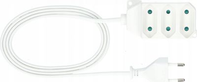 Zgjatues elektrik Jonex PS-362 P, 3 presa, 3m, i bardhë