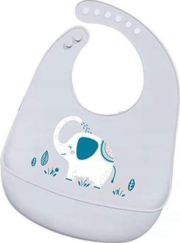 Shorice silikoni për bebe ELEPHANT, me xhep, e rregullueshme
