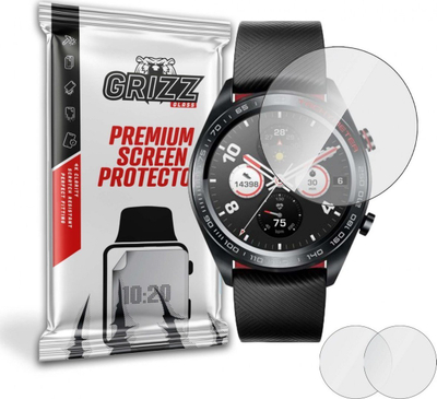 Xham mbrojtës GrizzGlass Hybrid Glass, për Honor Watch Magic, transparent