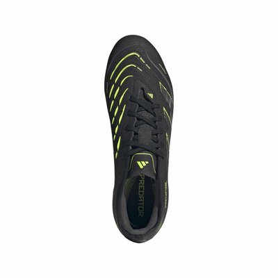 Këpucë futbolli Adidas Predator Pro FG JI1197, për bar natyral, për lojtarë profesionistë, të zeza