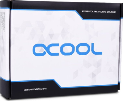 Depozitë ftohësi uji Alphacool 15074, akrilik transparent, RGB 5 V, e zezë