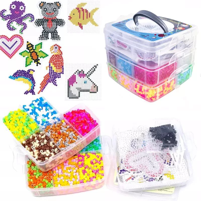Set kreativ me rruaza mz-import Creative Bead Set 868-20 03842, shumëngjyrësh
